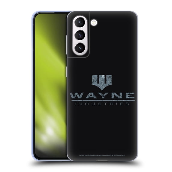 Head Case Designs Officially Licensed Batman DC Comics Duality Wayne Industries Logo Soft Gel Case Compatible with Samsung Galaxy S21+ 5G