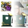 thumbnail image 2 of Graduation And Start Of School 2025 Wooden Photo Frame Desktop Ornaments Graduation Season Decorations 2025 Graduation Season Wooden Photo Frame Ornaments (vertical Version) Small Ornament Third, 2 of 3