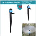 thumbnail image 1 of Adjustable Irrigation Atomizing Revolve Refraction Dripper Inserting Ground Garden Watering Vortex Sprinkler Connector 1/4" Hose He Qiyong unisex, 1 of 2
