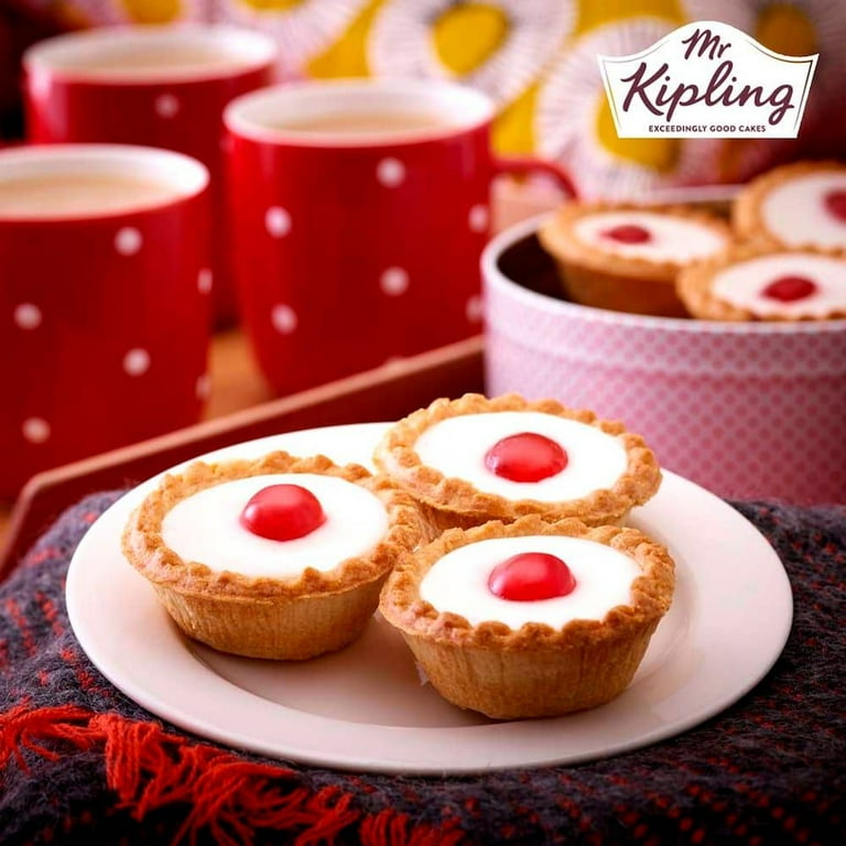 Mr Kipling Cherry and Almond Bakewell 6pk (Pack of 2) - Walmart.com