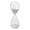 Clear, variant on 8" Ferdinand 30-Minute Hourglass, White Sand Set of 2-Color:Clear,Style:Contemporary
