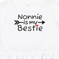 thumbnail image 4 of Inktastic Nonnie is My Bestie Girls Toddler Dress, 4 of 5