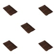 thumbnail image 3 of Youkk Tapis de Bain en Polyester Chenille - Forte Absorption d'Eau Texture Douce Sans Perte Café 40cm*60cm 5ensemble, 3 of 6