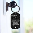 thumbnail image 1 of TIMIFIS Key Chain Mother's Day Stainless Steel Keychain Is The Best Gifts For Mom Valentine'S Day Gift, 1 of 5