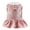 Pink, variant on Visland Fine Workmanship Pet Dress Easy to Carry Polyester Comfortable Touch Pet Rabbit Pattern Clothing for Home
