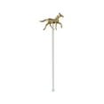 thumbnail image 1 of Binmer Racing Horse Straw Glass Straw Coffee Cup Straw With Resin Racing Horse Accessory Straw Home Decoration, 1 of 1