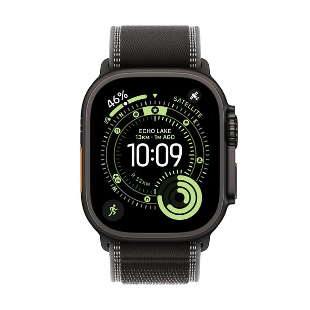 Apple Watch Ultra 3 GPS + Cellular 49mm Black Titanium Case with
