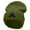 Olive, variant on Tent Campfire Embroidered 12 Inch Long Knitted Beanie - White OSFM