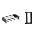 thumbnail image 2 of Portarrollos de papel higiénico Bearachild acero inoxidable negro, 2 of 6