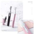 thumbnail image 6 of EXLEAF 2026 New Face Razor for Women, Quiet Motor Eyebrow Shaver, Gentle Bikini Trimmer, Smooth Facial Hair Removal, Soft and Safe Blade, 4-Pack for Home,Travel,Spa,Gym, 6 of 7