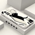 thumbnail image 2 of Funda de teléfono de gato travieso para Xiaomi Redmi Note 13, 12, 12S, 11, 11S, 10, 10A, 10T, 10S, 9T, 9, 8, 7 Pro Plus, 10C, 9T, 4G, 5G, 2 of 5
