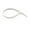 White, variant on Wideskall 12" inch Super Heavy Duty 150 Lbs Nylon Cable Zip Tie Black Wire Pack of 10