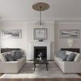 thumbnail image 5 of 51 1/8"OD x 3 5/8"ID x 1 1/2"P Nevio Ceiling Medallion (Fits Canopies up to 4 3/4"), Hand-Painted Warm Silver, 5 of 6