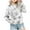 Gray, variant on Zwiiyzr Girls Crewneck Oversized Sweatshirt Kids Multi-Color Fashion Long Sleeve Pullover Tops Toddler Kids 1-12 Years Gray
