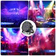 thumbnail image 2 of 4-Pack 36-LED RGB DJ Par Lights - Remote Control, DMX & Sound Sync Uplights for DJs, Weddings, Parties, Clubs & Stages, 2 of 8