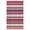 Red, variant on EastVita 9 x 12 ft Plastic Red Dark Blue White Rectangular Beach Front Porches Patio Picnic RV Camping Garage Geometric Modern Area Rug