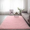 thumbnail image 1 of Cqxid Carpet Microfiber Mat Machine Washable Rugs For Parlor Bedroom Fluffy Shaggy Bedside Floor Dorm Grey Area Rug Soft Gray Fuzzy Non Slip Indoor Room Carpet For Family Kitchen Aesthetic, 1 of 7