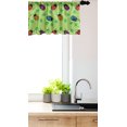 thumbnail image 3 of Ambesonne Ladybug Window Valance, Luck Bugs Girls, 54" X 12", Multicolor, 3 of 3
