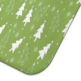 thumbnail image 5 of Green Christmas Tree Pattern Dish Drying Mat for Kitchen 1 Pack, Ultra Absorbent Microfiber Dishes Drainer Mats,16x18in(41x46cm), 5 of 6