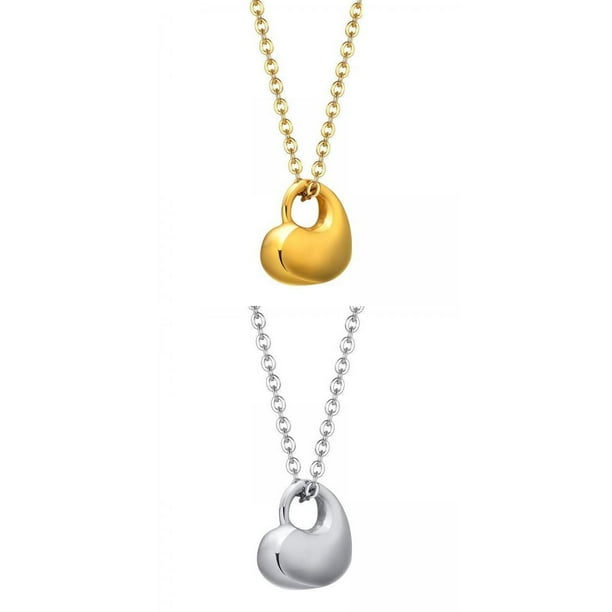 2 Piezas De Acero Inoxidable Colgante Collar Hueco Para Cenizas Joyería Oro Plata Sunnimix collar de oración