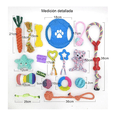 thumbnail image 1 of Kit De 18 Piezas Juguete De Cuerda Para Perro Lab.G,  Multicolor, 1 of 5