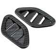 thumbnail image 3 of Cubierta de flujo de aire exterior rejilla de ventilación lateral antidecoloración 2 unids/set adhesivo trasero para reemplazo de coche para MG ZS SUV 2017-2018 Anggrek Otros, 3 of 8