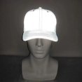 thumbnail image 2 of Silver Reflective Hat,Adjustable Reflective Baseball Caps,Casual Night Hat Flash, 2 of 5