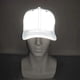 thumbnail image 2 of Silver Reflective Hat,Adjustable Reflective Baseball Caps,Casual Night Hat Flash, 2 of 5