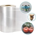 thumbnail image 5 of [1 Pack] Polyolefin Shrink Wrap Roll - 18" x 2600 ft Clear POF Heat Shrink Wrap - 120 Gauge Storage Plastic Wrap for Packing Goods - Heavy Duty Heat Activated Industrial Grade Shrink Wrap Film, 5 of 7
