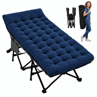 SERABETTO Oversized Camping Cot,XXXL-83*32in Folding Camping Cot