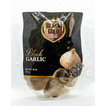 Texas Black Gold Garlic Whole Bulb, 16 Ounce Resealable (Best Way To Store Garlic Bulbs)
