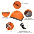 thumbnail image 6 of 1-Person Waterproof Camping Dome Tent - Lightweight, Quick Pop-Up Design, Double-Layer Door, and Durable Oxford Fabric for Backpacking, Hiking, and Outdoor Adventures, 6 of 11