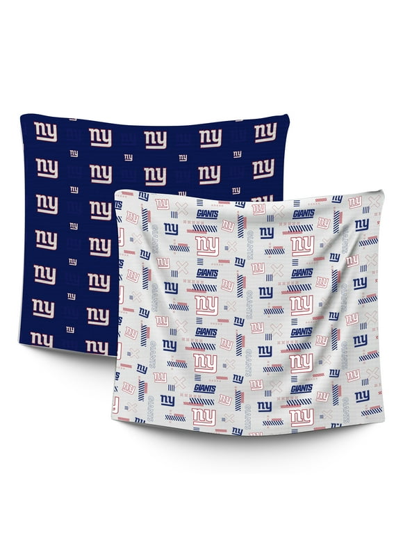 Infant Pegasus  New York Giants 47" x 47" Home & Away Two-Piece Muslin Blanket Set