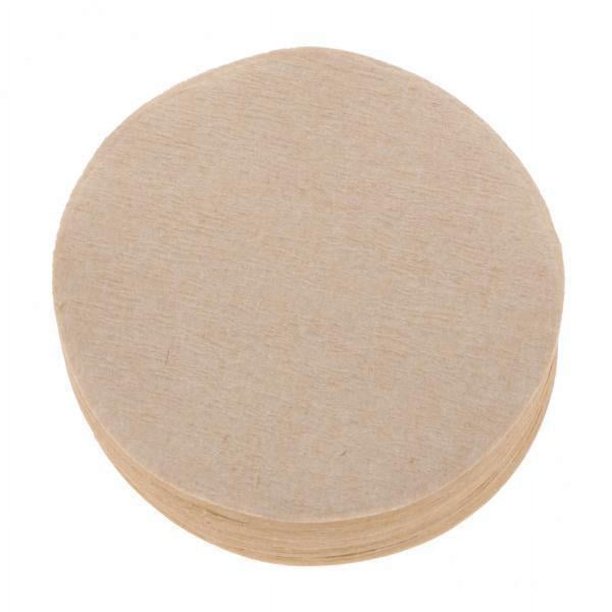 Paquete de 100 filtros de café desechables sin blanquear Strade Fareast Limited para cocina casera 6 tazas