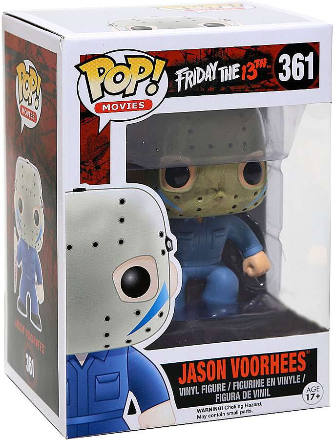 RARE Funko Pop Mystery Horror Friday The 13th Jason Voorhees Hot Topic 361 for sale online