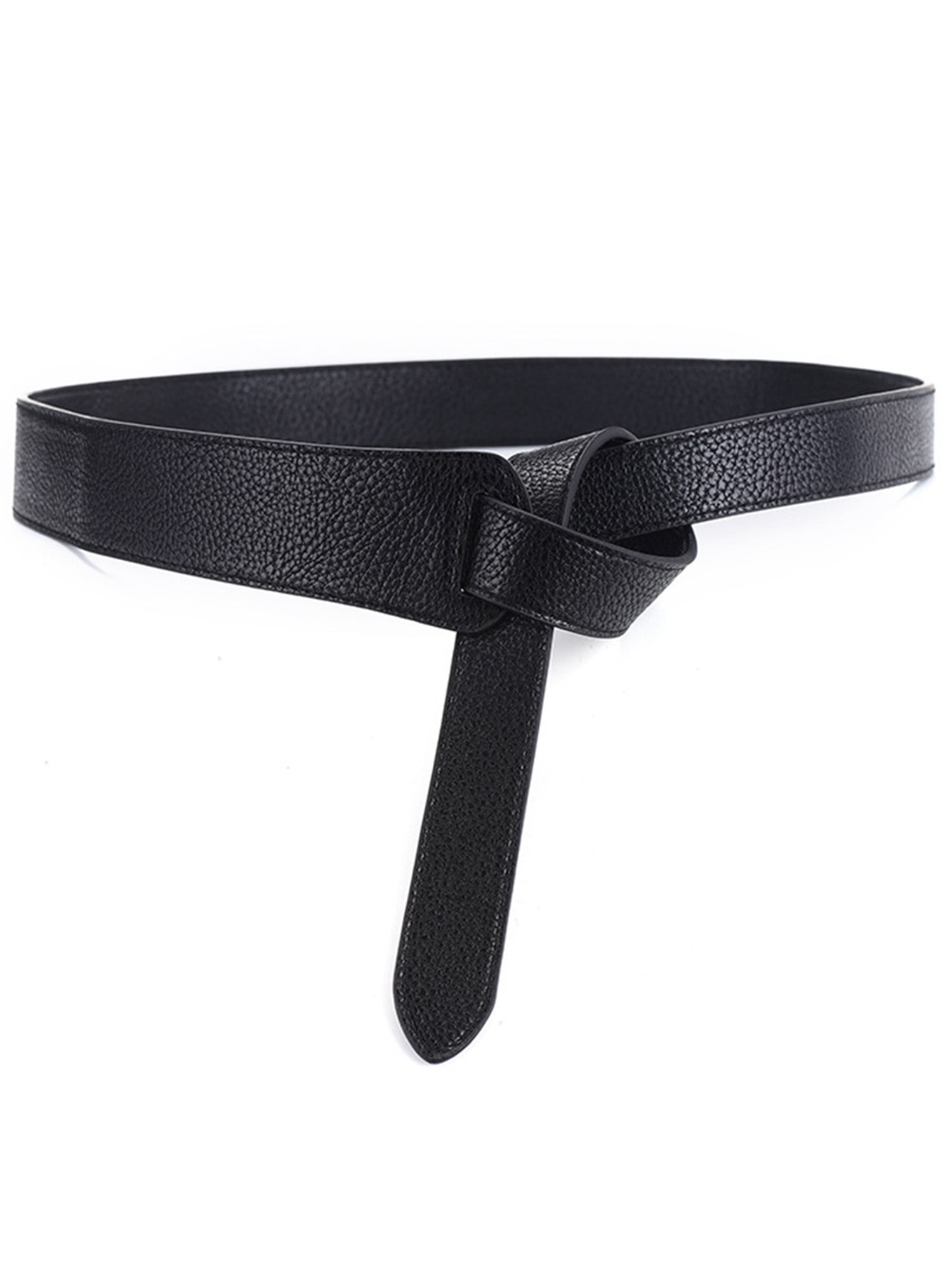Girl Leather Waistband Waist Belt Personality Twist Wide Slimming Body Accessory Walmart Com