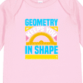 thumbnail image 4 of Inktastic Geometry Math Geek Funny School Boys or Girls Long Sleeve Baby Bodysuit, 4 of 5
