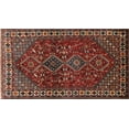 thumbnail image 1 of Ahgly Company Indoor Rectangle Traditional Dark Almond Brown Persian Area Rugs, 2' x 3', 1 of 6
