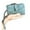 Green, variant on Womens Small Bifold Leather Wallets RFID Ladies Wristlet with Card Slots id Window Zipper Coin Purse
