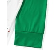thumbnail image 6 of Gureui Family Matching Christmas Pajamas, Christmas Tree Print Long-Sleeved Round Neck Tops + Elastic Waist Trousers/Romper Sleepwear, 6 of 9