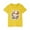 Yellow, variant on AJTQTH Tops for Kids Boys Girls Unisex Cute Cartoon Print Tees Summer Casual Cotton Comfy Clothes Outfits Short Sleeve Tshirts Crewneck Shirts Blouses Black 7 Years