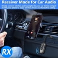 thumbnail image 6 of 2-in-1 Bluetooth Wireless Audio Transmitter for Headphones or BT Devices, 3.5mm Audio Aux Jacks bluetooth adapter for TV, Airplane, Car, PC, Gym Equipment airplane travel essentials, 6 of 8