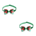 thumbnail image 4 of Collar mascotas Billuyoard pajarita cuello correas accesorios de aseo decoraciones hebilla cinta regalos cachorro Navidad CBP256661, 4 of 6