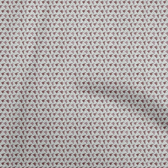 oneOone Viscose Chiffon Dark Rose Brown Fabric Texture Sewing Material Print Fabric By The Yard 42 Inch Wide