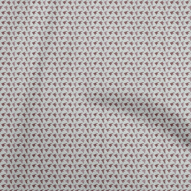 oneOone Cotton Poplin Twill Dark Rose Brown Fabric Texture Sewing Craft Projects Fabric Prints By Yard 56 Inch Wide