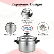 Imperial Home 7.40 qt Aluminum Stovetop Pressure Cooker