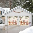 thumbnail image 4 of Fsddascl 6 x 13 Ft Christmas Garage Door Cover, Christmas Gingerbread Large Garage Door Banner, Xmas Balls Snowflake Rustic Hanging Garage Mural Background for Indoor Outdoor Xmas Party Supplies, 4 of 9