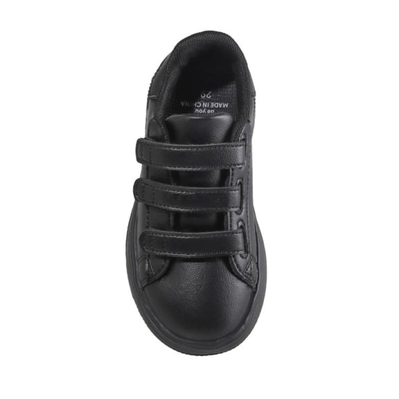 Boys Black School Shoes - Casual & Formal Dress Shoes for Toddler size 5