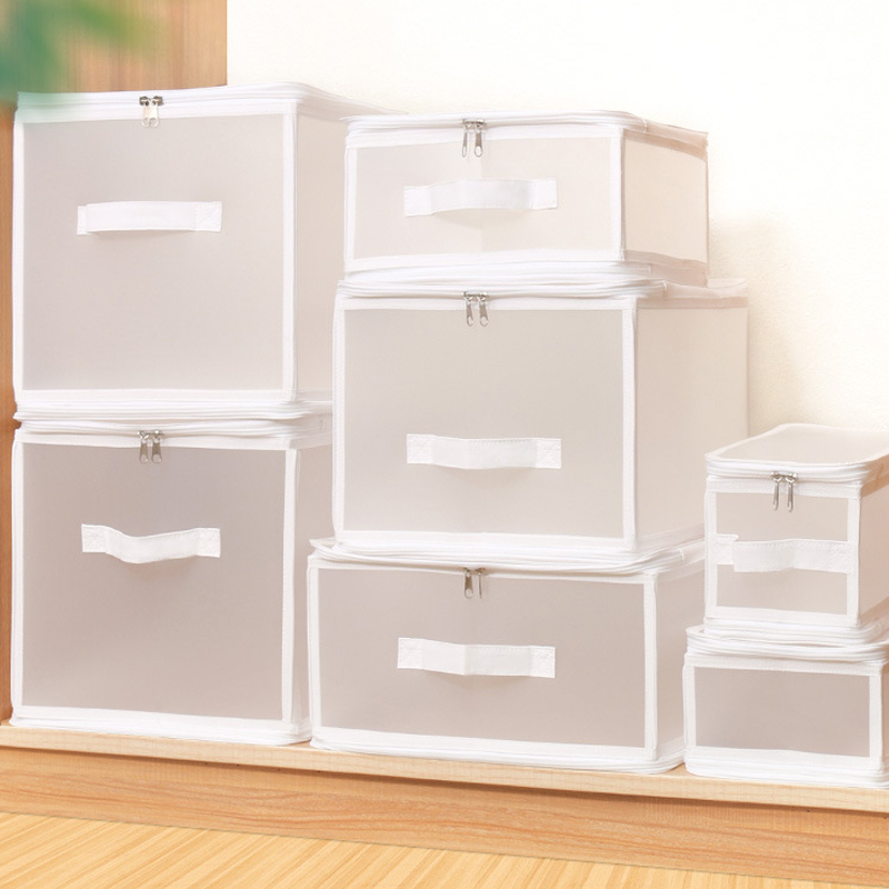 Large Capacity Clothes Storage Bag Organizer, Storage Zipper Bag 6.7L