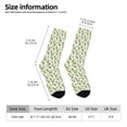 thumbnail image 2 of Cauagu Flower With Ladybug Print Crew Socks for Women and Men,Adult Athletic Running Socks 1-Pair Sports Socks Work Gear Socks with Moisture Wicking, 2 of 6